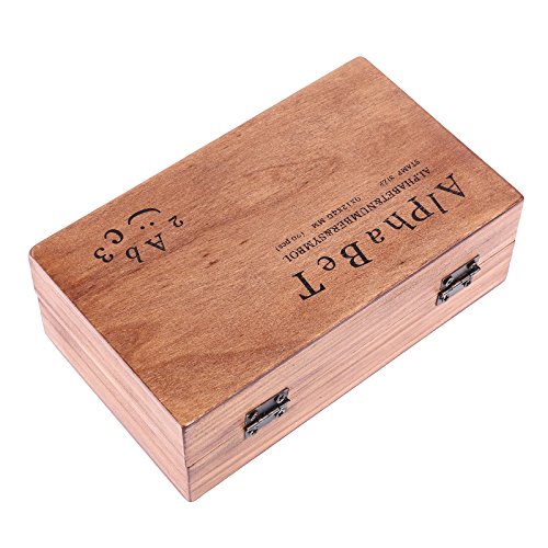 ONEVER 70Pcs Lettre en caoutchouc en caoutchouc