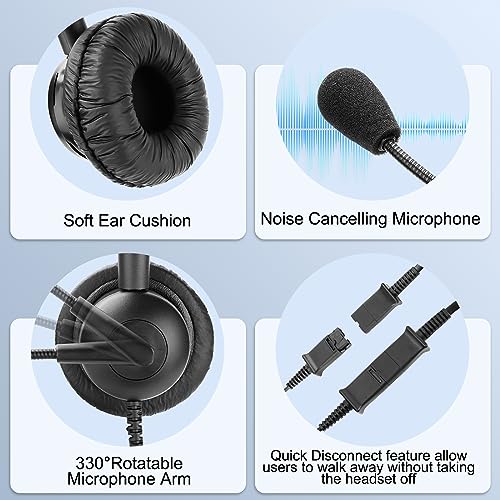 Auricular de teléfono fijo para oficinas dinámicas y centralitas Aastra 7