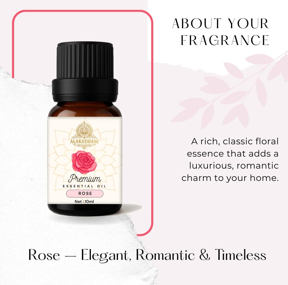 Image of Aroma Diffuser Oil Combo of 6 x 10ml - 60ml | Litchi, Pineapple, Lavender, Cool Cat, Rose, Sandal | Toxin-Free | for Diffuser, DIY, Aroma Use | Pack of 6