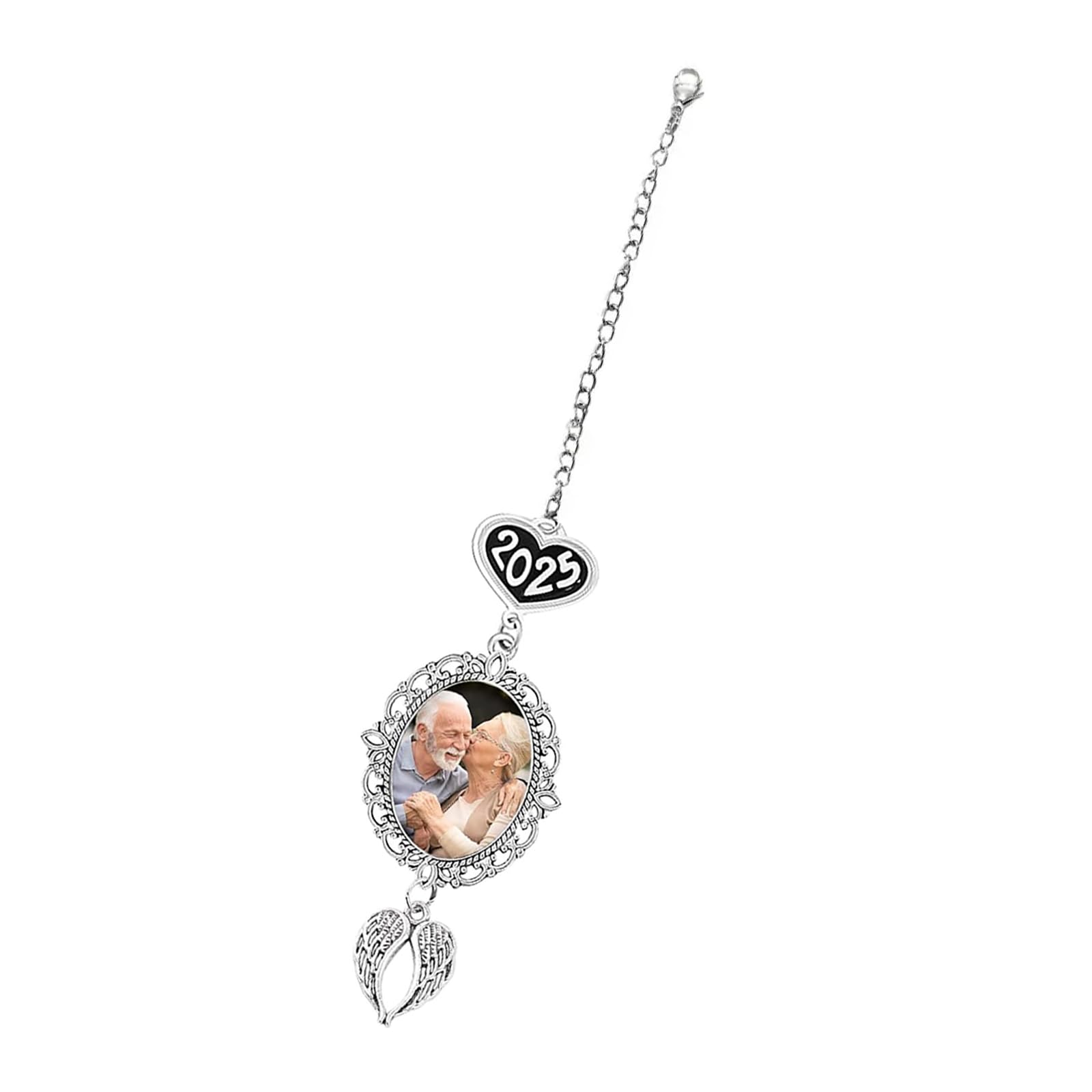 2025 Graduation Tassels Charm with Photo Holder Tassels Ornament Metal Hat Decoration Ceremony