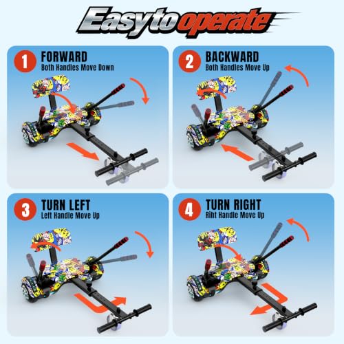 CBD All-Terrain Hoverboard with Seat