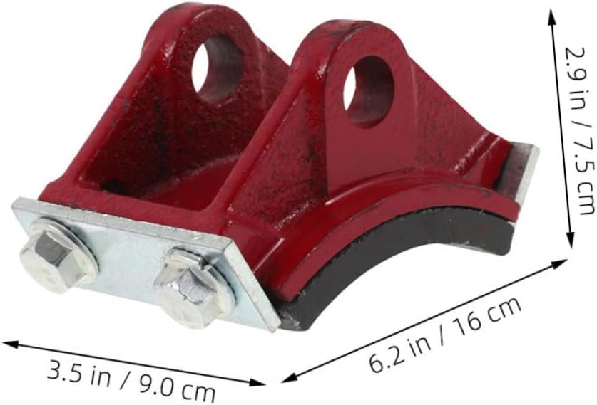 Alipis YWZ4/YWZ5 Series Hydraulic Brake Shoes Heavy-Duty Brake Pads for Tower Crane Parking Emergency Braking Sturdy Rubber Composition Easy to Install Compatible Heavy Machinery