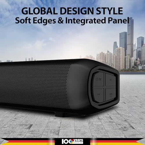 Image of Blaupunkt SBW Chicago 20 2.1 CH Soundbar with Wired Subwoofeer I 120W RMS I HDMI-ARC I Bluetooth I AUX I USB I Remote Control with Equalizer