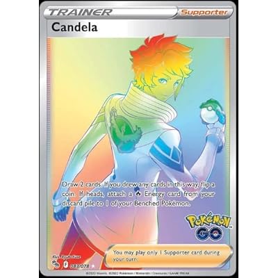 Pokémon Candela 083078 - Pokemon Go - Full Art - Secret Rare India | Ubuy Pokémon Candela 083078 - Pokemon Go - Full Art - Secret Rare India | Ubuy
