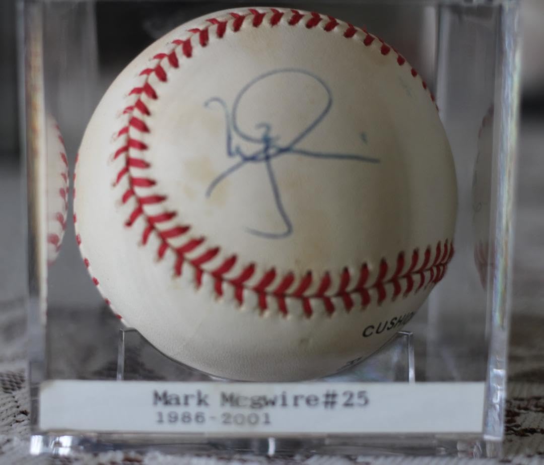 Amazon.co.jp: サインボール マークマグワイア Mark McGwire ケース 