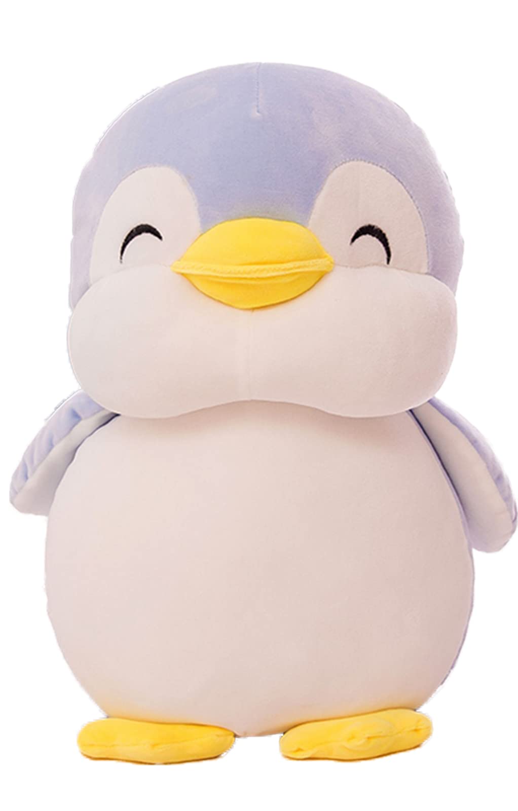 17.7 Inch Plush Penguin Stuffed Animal Hugging Pillow with Smile Face - Cuddly Penguin Plushie Toy for Kids and Lovers - Perfect for Birthdays,