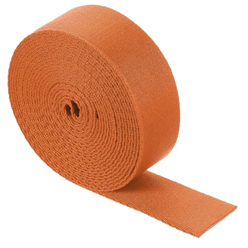 Sangle en nylon robuste orange de 4,6 m et 38 mm de large par uxcell