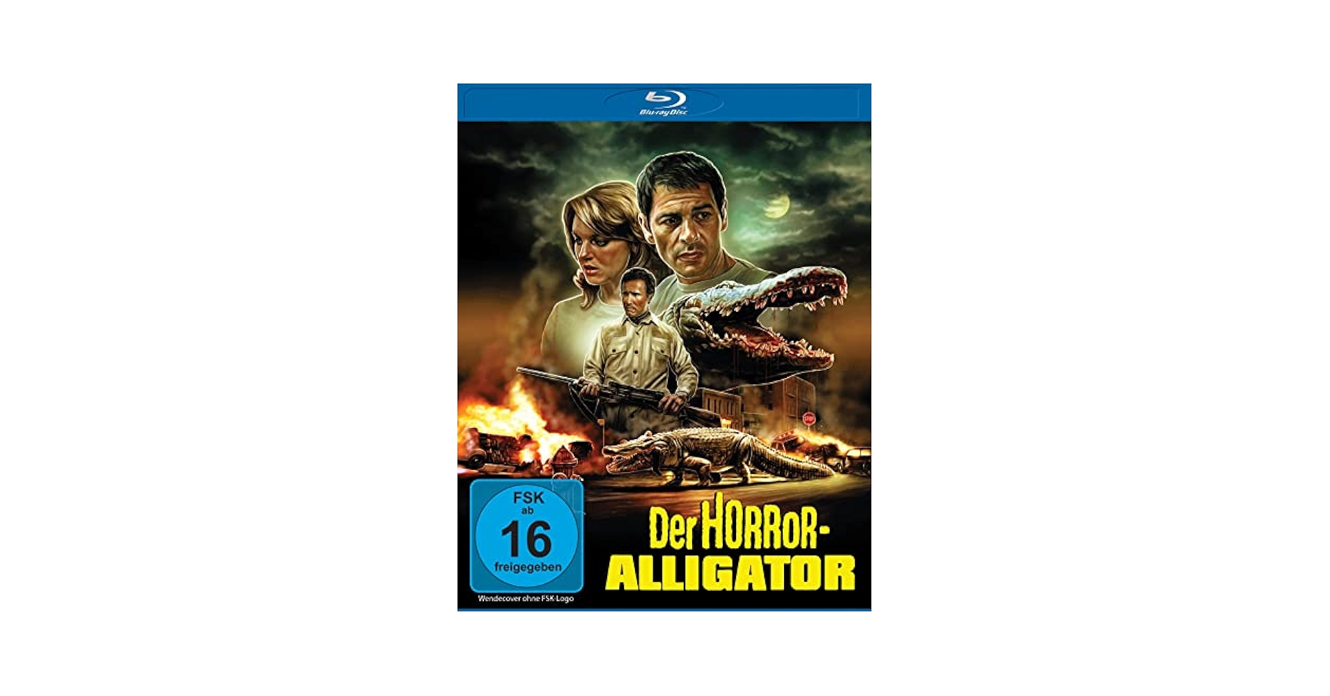 ALLIGATOR    1980年アメリカ映画DVD Amazon.com: Alligator (1980) [ NON-USA FORMAT, Blu-Ray, Reg
