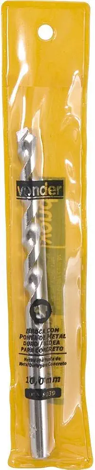 Vonder, Broca Para Concreto, Ponta Metal Duro, 8,0 Mm.
