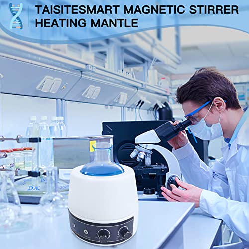 Heating Mantle 120V 1000Ml Adjustable Heating Mantle 350W 0-1600 Rpm Lab Heater With Temperature Control #TOP3