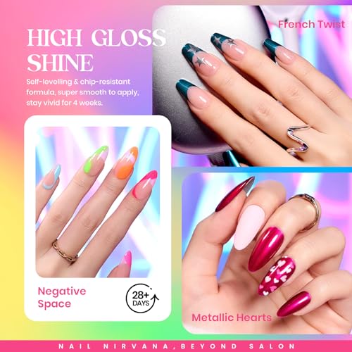 Image of beetles Gel Polish Set, 20 Colors Gel Nail Polish with 3Pcs Base Gel