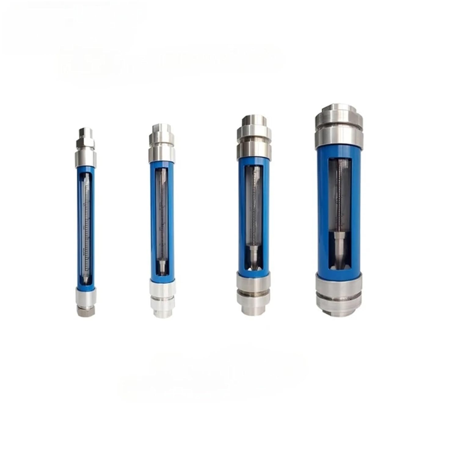 Gas Water and Liquid G2 Thread Vertical Glass Rotor Float Flowmeter VA10-50(Liquid 630-6300L H)