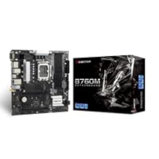 Biostar B760MZ-E Pro Motherboard (B760,S1700,mATX,Intel)