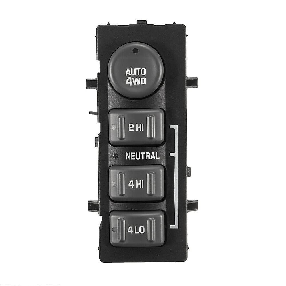 4wd 4x4 Transfer Case Button 4 Wheel Drive Control Switch for Silverado for Gmc for Sierra for Yukon 15709327 Window Master Button