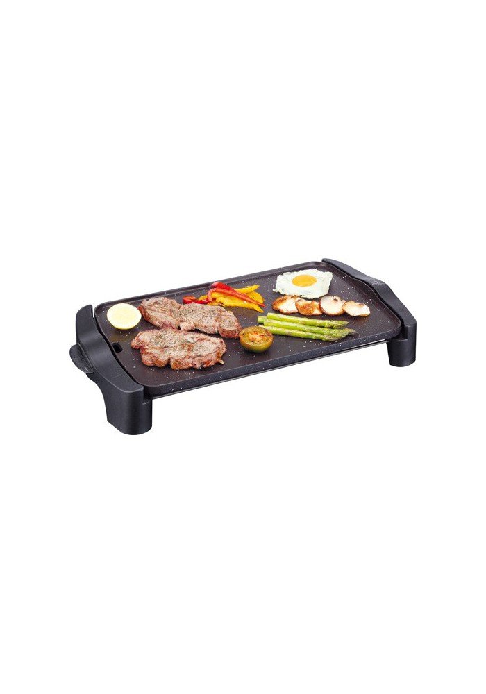 Jata GR557A Plancha de Asar Superficie 46 x 28 cm Recubrimiento Antiadherente Libre de PFOA 2.500 W Fabricada en España