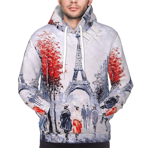Sweat à capuche imprimé EdWal Paris pour homme sweat-shirt polyester - 3