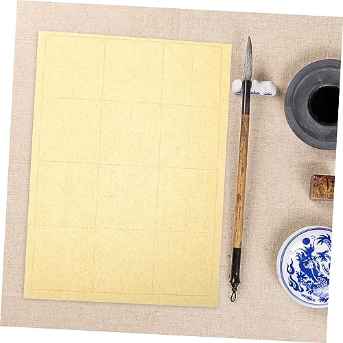 GRIRIW 80 folhas ferramentas especiais para prática de caligrafia papel profissional ferramentas prá