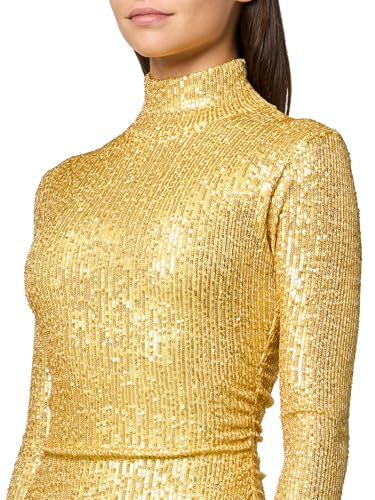 Image of Norma Kamali Long Sleeve Turtleneck Pickleball Dress