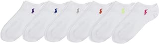 POLO RALPH LAUREN Women's Classic Sport Flat Knit Low-Cut Socks (6-Pack)