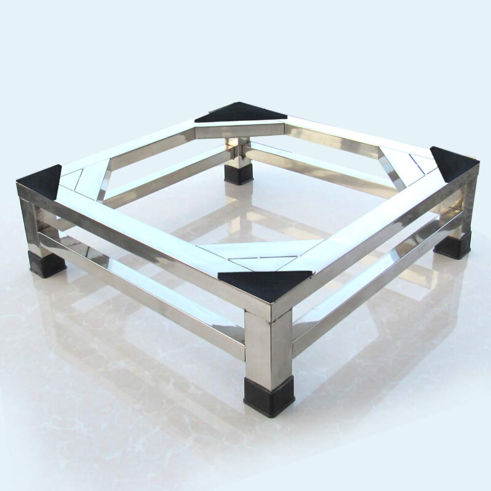 Yjdz Bandeja/Soporte Lavadora,Pedestal Para Lavadora,Soporte Lavadora Antivibracion,Soporte de Carga de Hasta 1000Kg,Se Pueden Seleccionar Varios TamañOs/Como se muestra/Los 50X50CM