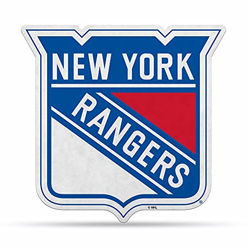 Rico Industries NHL New York Rangers Primary Shape Cut Pennant - Home and Living Room Décor - Soft Felt EZ to Hang