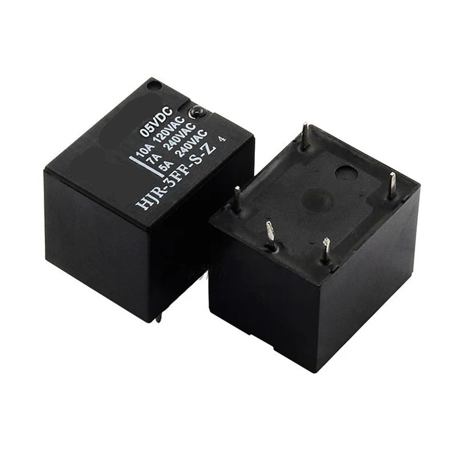 Relé 5VDC de 5 pines para reparar electrodomésticos y proteger circuitos de control 2