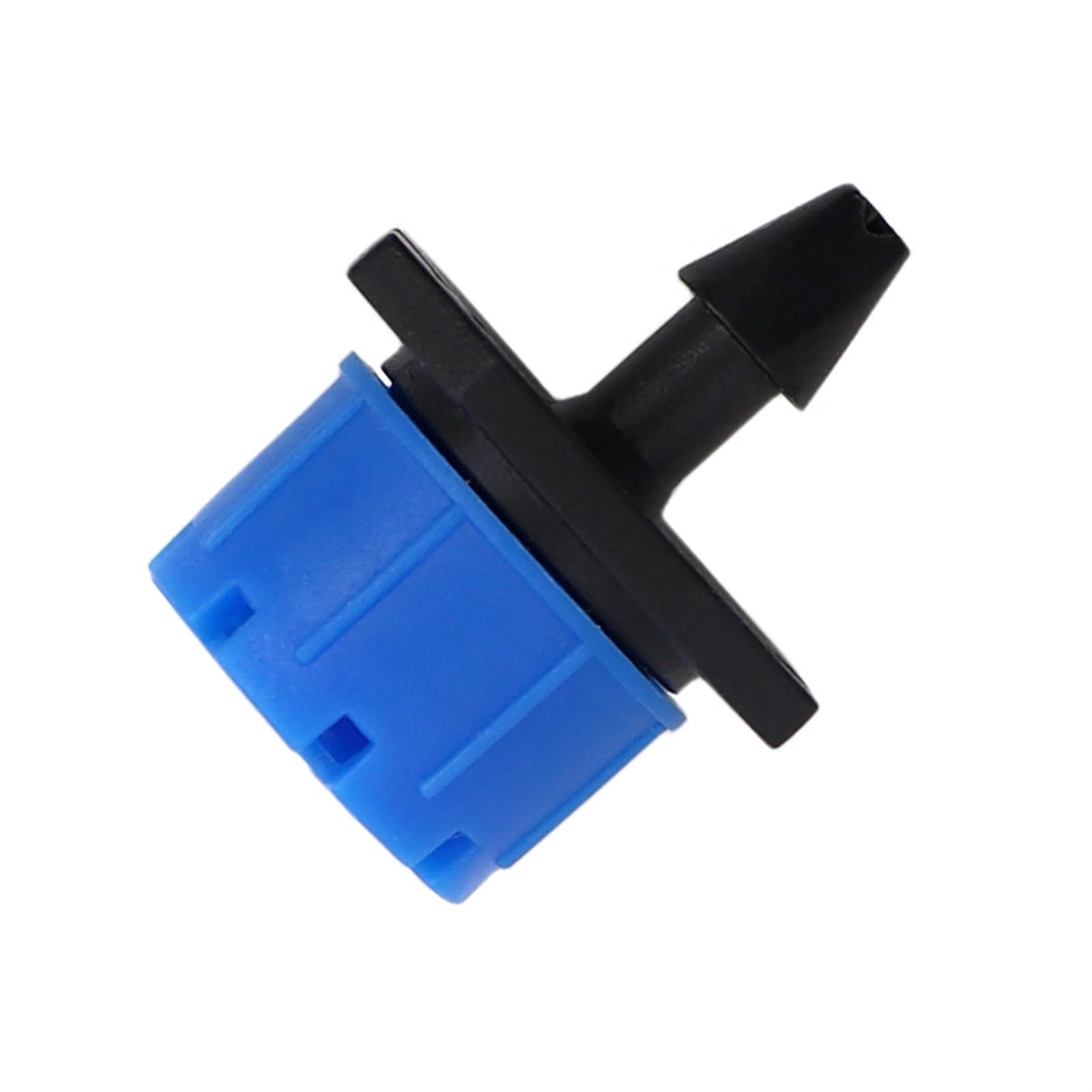 40Pcs 4 millimetri 8 Fori Ugello di Irrigazione del Giardino Gocciolatore Regolabile Irrigazione Sprinkler Sistema di Irrigazione a goccia Accessori for Strumenti di Irrigazione (Color : Blue)
