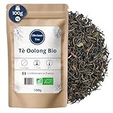 Tè Oolong biologico Shui Xian - Tè sfuso vegano 'Drago Nero', 100% naturale, senza OGM - Qualità superiore - Agricoltura biologica - Confezione da 100 g (50 tazze)