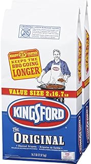 Kingsford Original Charcoal Briquettes, Two 16.7 lb Bags