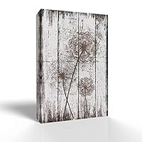 SIGNWIN Canvas Wall Art Dandelion Illustration Canvas Prints Home Artwork Decoration for Living Room,Bedroom - 12x18 inches