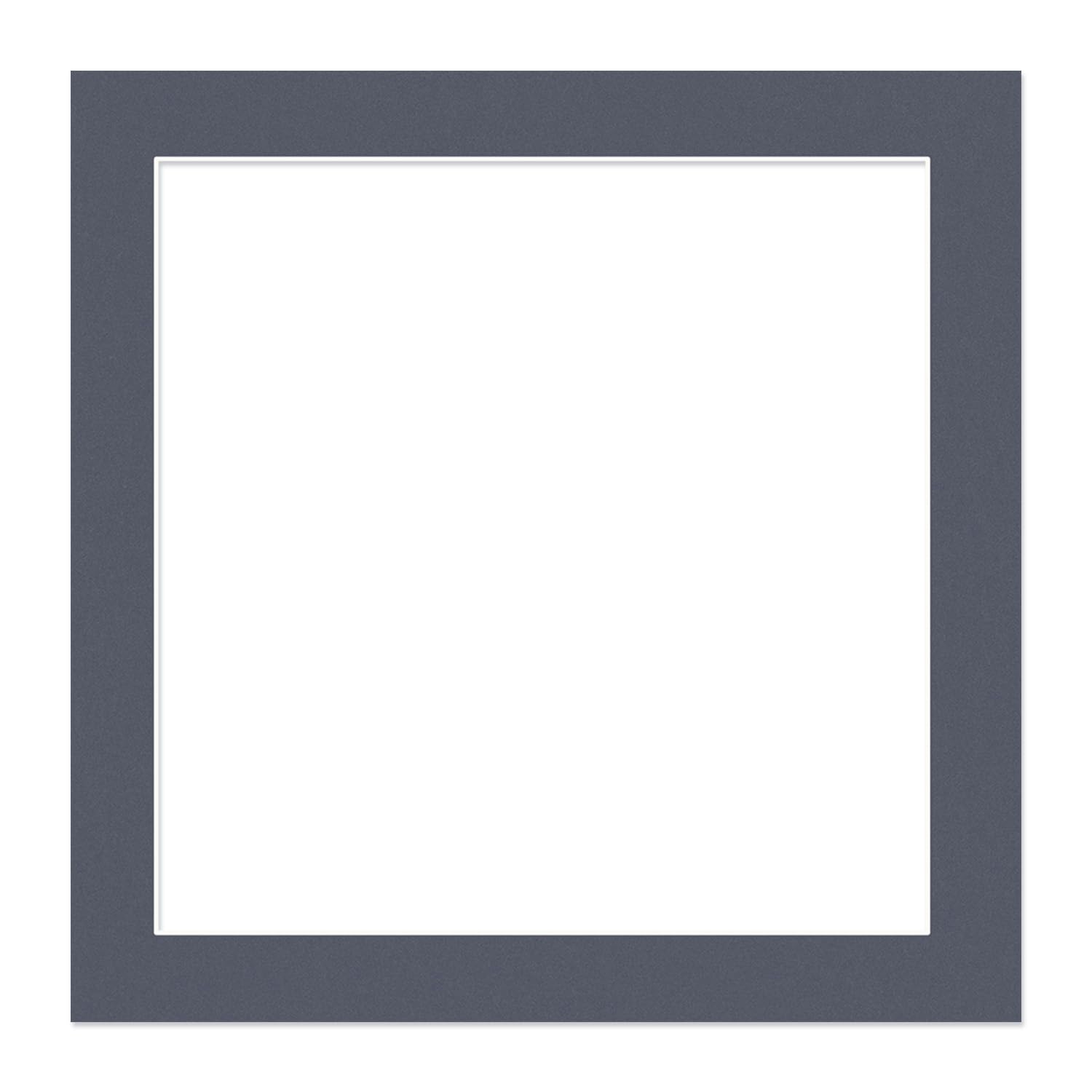 Alison Kingsgate 50x50cm Charcoal Grey Picture Mount for 40x40cm Aperture — image 1