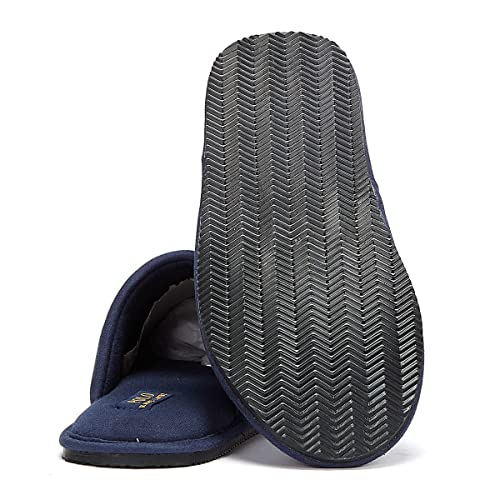 Ralph Lauren Kollin Mens Navy Slippers-UK 7 / EU