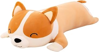 Vaveren Soft Stuffed Animals Dog Gifts Funny Decor Figurine Ornament Doll Toy for Children Toy Car Bedroom Sofa, 120cm