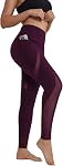 ALONG FIT Leggings pour les femmes Mesh Yoga Pantalons avec Pockets Gym Workout Courir