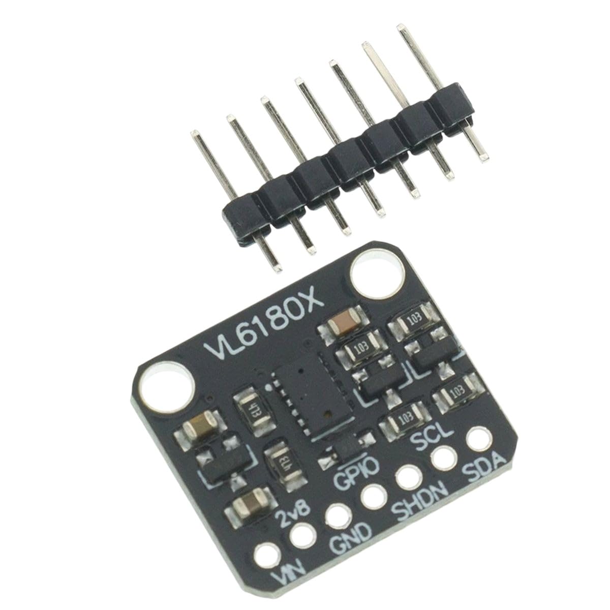 10PCS VL6180 VL6180X Range Finder Optical Ranging Sensor Module for Arduoino I2C Interface 3.3V 5V Gesture Recognition New 2025 Arrival High Reliable Electronic Component, Stable Performance