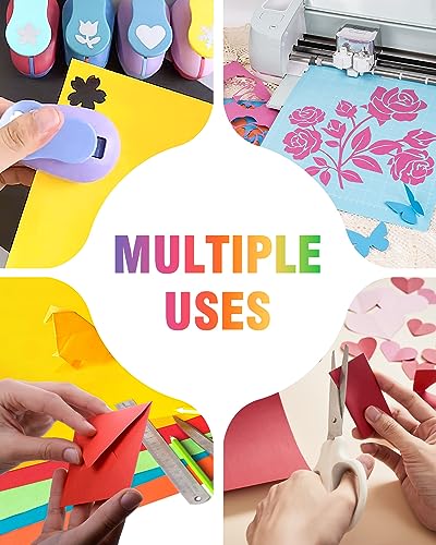120 Sheets Colored Cardstock 12\" x 12\", Cardstock Paper 250gsm/92lb for Printer, 20 Colors Card Stcok for Scrapbooking, Card Making, Craft Supplies