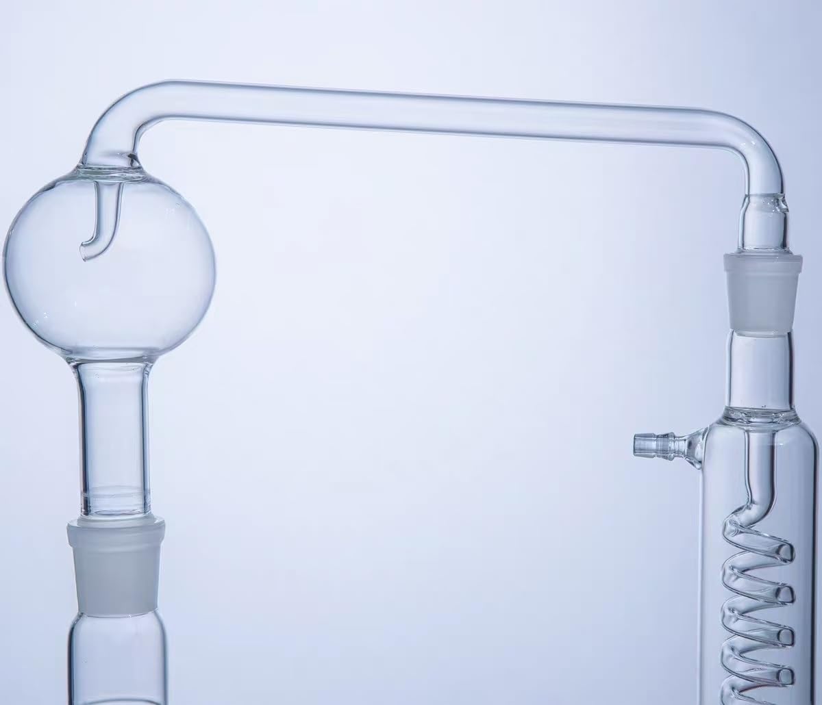 Unidad de destilación Kjeldahl, aparato de destilación de nitrógeno amoniaco y vidrio con alto contenido de borosilicato for pruebas de laboratorio