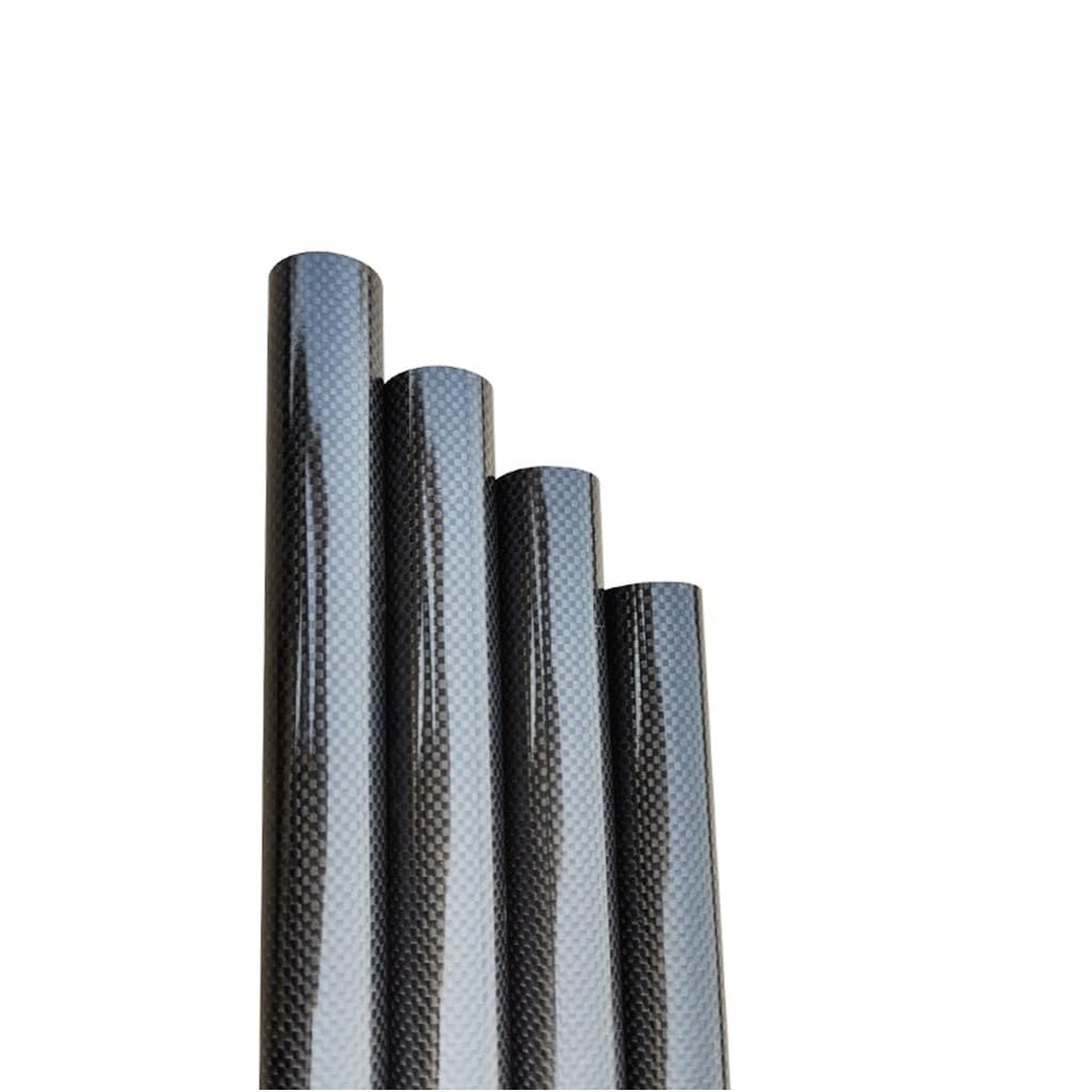 Tube En Fibre De Carbone 10x12x420mm - Surface Mate - Pour Drones RC, Avions, Modélisme - Léger Et Haute Résistance