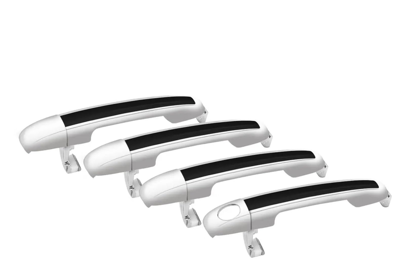 Cgbwmb One Color Exterior Door Handle For Hyundai For Sonata 2005-2010 Front & Rear Left Driver & Right Passenger Exterior Door Handle Set 82651-3K020