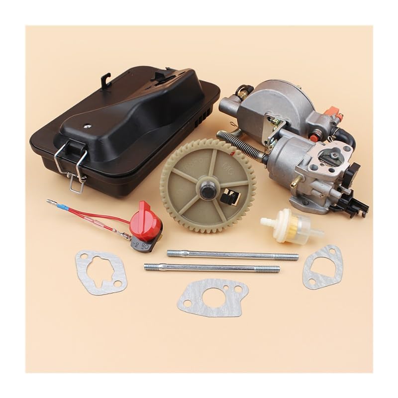 Perno de carburador de Gas, Carcasa de Filtro de Aire, árbol de levas GX160 GX200 168F 5.5HP 6.5HP, Piezas de generador de Gasolina de Motor