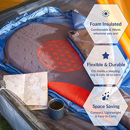 VENTURE-4TH-Self-Inflating-Sleeping-Pad-No-Pump-Required-Easy-Inflate-Warm-Quiet-Supportive-Mattress-for-a-Comfortable-Nights-Sleep-Compact-Ultralight-Mat-Ideal-For-Backpacking-and-Camping