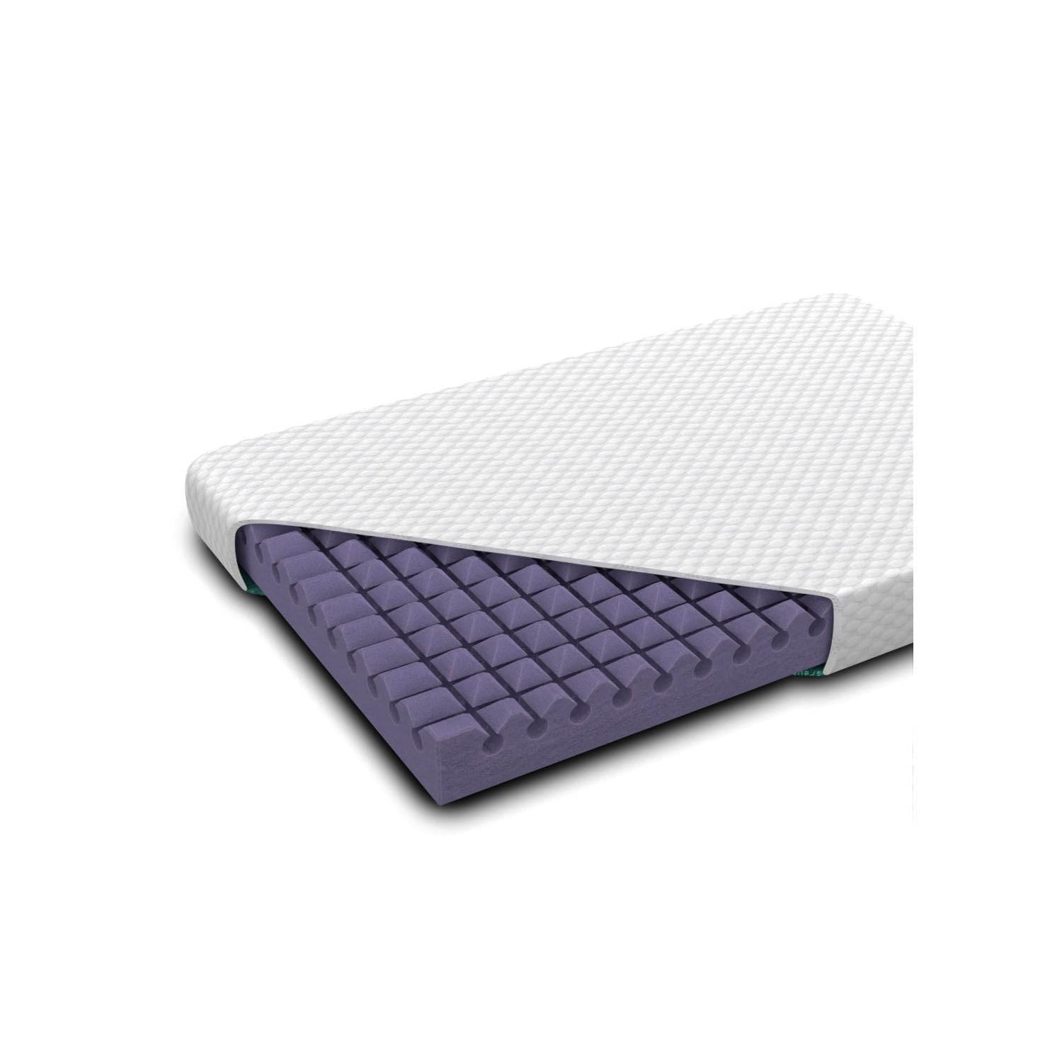 Lemur Materasso Mini culla Volana Malva+ - 75 x 50 x 9 cm