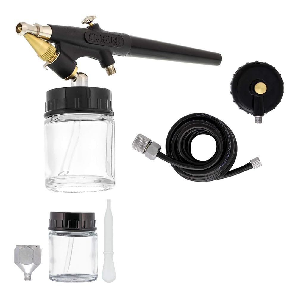 UDSKNV[KSL Airbrush Painting Tool with 0.8mm Tip for Furniture Coloring and Repair Art Projects