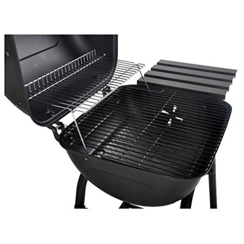26 Inch Charcoal Barbeque Grill with Lid & Warming Rack For Outdoor BBQ Cooking