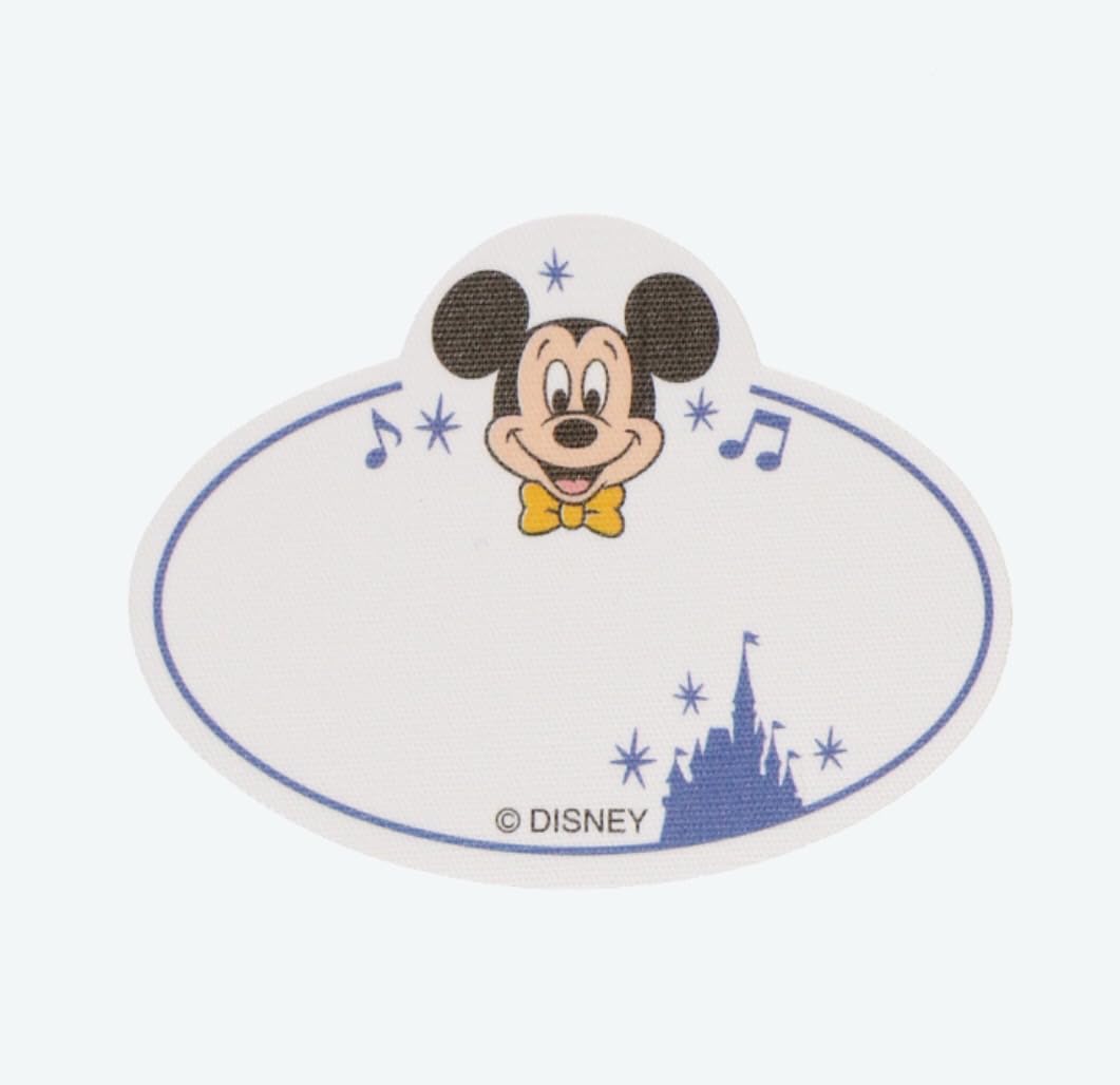 Amazon.co.jp: ディズニー ミッキーマウス ネームタグステッカー