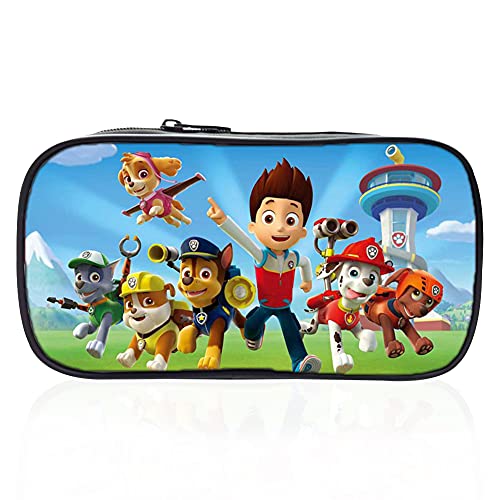 Federmäppchen, Nesloonp Dog Schulzubehör Kinder Pencil Case für Jungen, Mädchen, Studenten und Bürobedarf (Blau) Cover