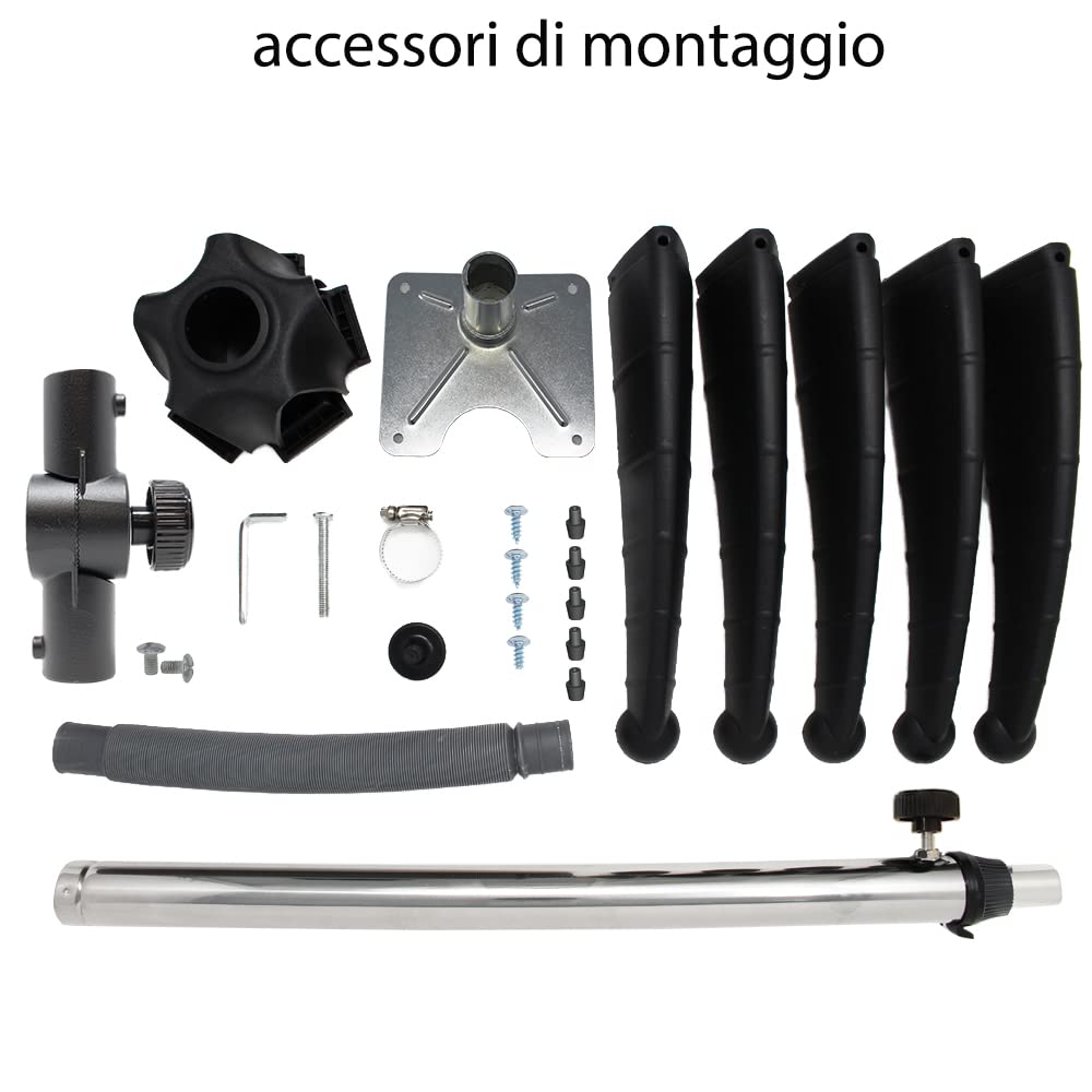 Altéax Lavatesta Portatile Per Parrucchieri Quadrato con Doccetta per Lavandino Universale – Design Ergonomico è Utilizzato Come Lavatesta per Disabili (Lavatesta Parrucchiera Professionali)