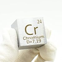 Vista 24 de Cubo de metal blando de indio en 99,995 % Cubo de elemento puro de 25,4 mm de densidad para coleccionista de elementos, tabla periódica, cazador