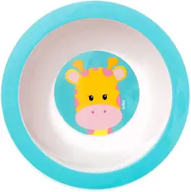 Pratinho Bowl Animal Fun Girafa, Buba, Colorido