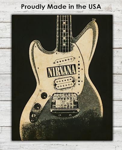 Buzz Unplugged Vintage Concert Poster - Nirvana: Iconic Rock Band Wall Art Poster For Music Room thumb #5